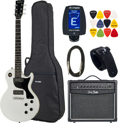 Harley Benton SC-Special Faded White Set Faded White Satin