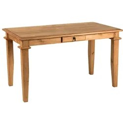 Mexico Esstisch 140x75cm Massivholz Pinie  Mexiko Möbel Mexikanisch