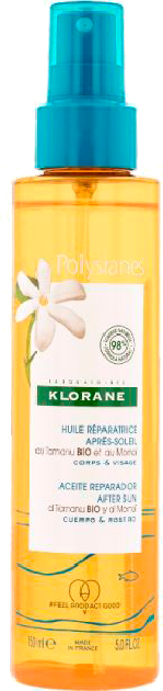 Klorane Polysianes Óleo Reparador Pós-Solar 150ml