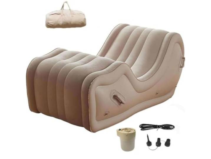 YWQJL Sofa Sex Position Liebesmöbel Sofa Sex Aufblasbares Sofa Für Sex,A Aufblasbare Erotische Möbel Inflatable Chair Sessel Aufblasen Couch Paare Frau Furniture Stuhl Männer Klappbar Liebesstuhl,A