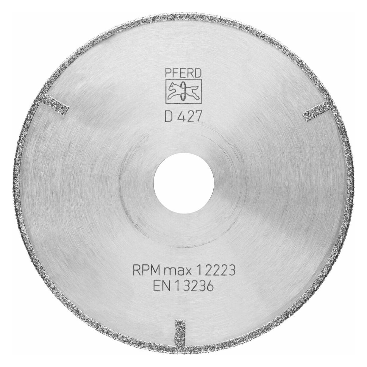 Pferd Dia.- und CBN-Trennwerkzeuge Galvanik D1A1R 125-2-22,23 D 427 GAG (D1A1R 125-2-22,23 D 427 GAG)