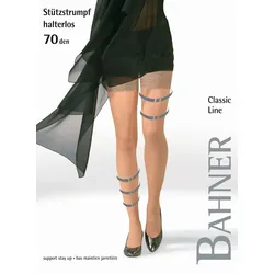 Bahner Classic Line 70 Halterloser Stützstrumpf 1 Paar | 37-38 (M) | Make-Up (BA-0009)