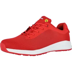 Berufshalbschuhe O1 "MARAIS RED LOW" ESD TRANSFOAMERS - 41 - Rot
