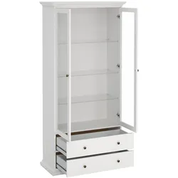 Tvilum, Vitrine + Buffetschrank, Paris (96.20 x 41.60 x 200.80 cm)