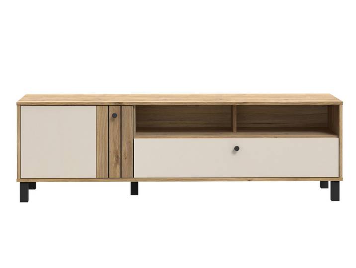 Meuble tv Killarney Chene/sable - Basika