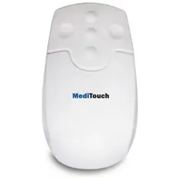 Baaske Medizinische Maus Meditouch Wireless LS01 USB (Kabellos), Maus, Weiss