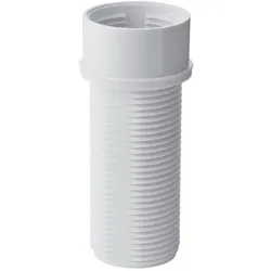 Geberit Verlängerung 152921111 G 1, für Unterputz-Geruchsverschluss, Kunststoff, weiß