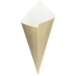 MONOUSO - Spitztüten Kraft für Lebensmittel 42cm 600g (1.000 Stück)