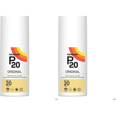 P20 Original Zonnespray Spf20 x2 2x175 ml Spray