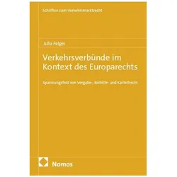 Verkehrsverbünde im Kontext des Europarechts, Fachbücher