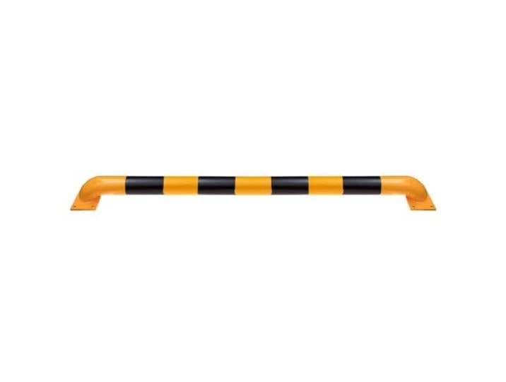 Allpax Rammschutzbügel 1500 mm aus robustem Stahl-Rundrohr (Ø 76 mm) in U-Form - Materialstärke 8 mm - Wandschutzbügel, Rammschutz, Unfallschutz, Sicherheitsbalken, Parkbegrenzung