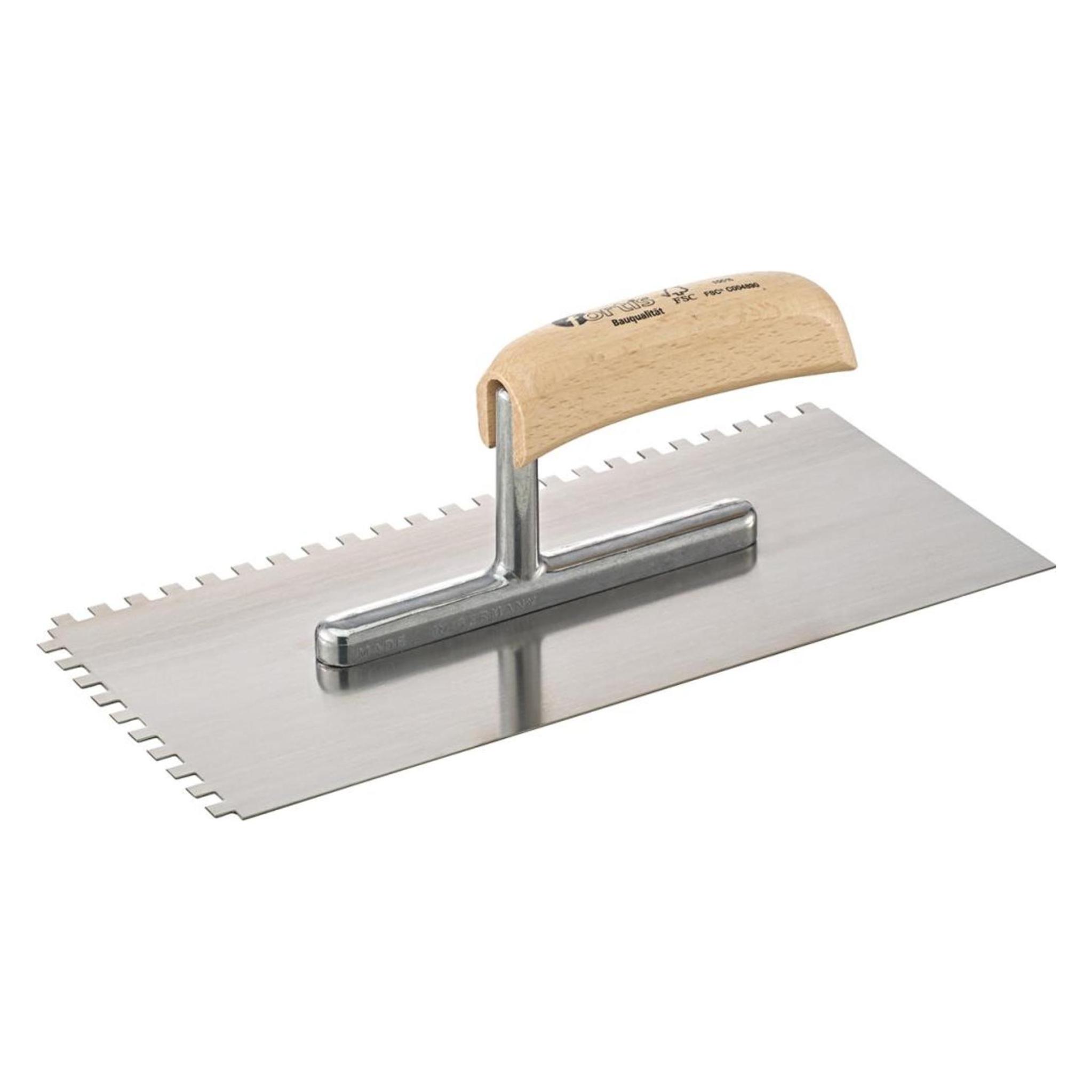 Magni Glättekelle 280x130mm gezahnt 6x6mm FORTIS Bau (28 cm) (4063726006516)