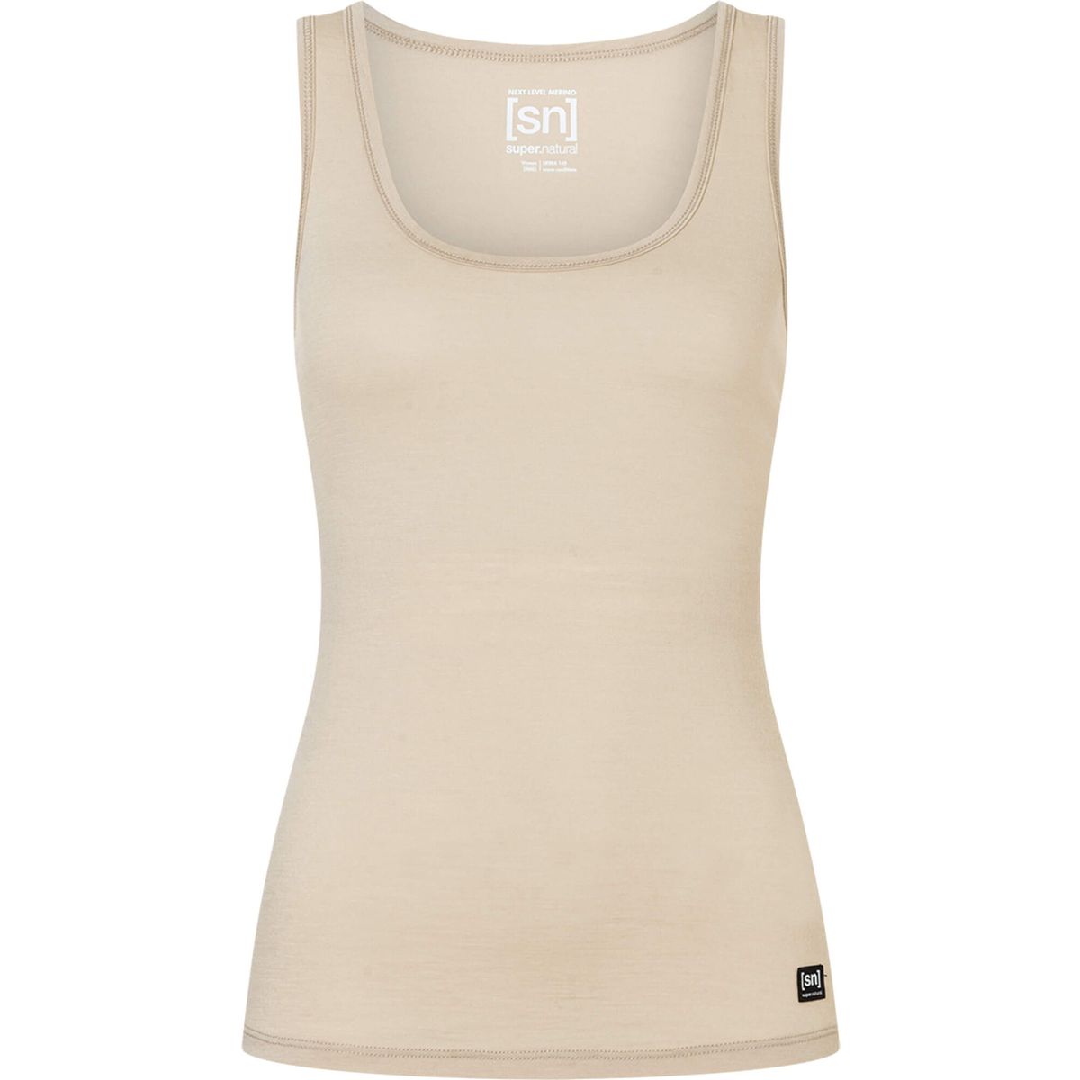 Super.Natural W SIERRA140 Tank white pepper (X82) M SNW021450X82M