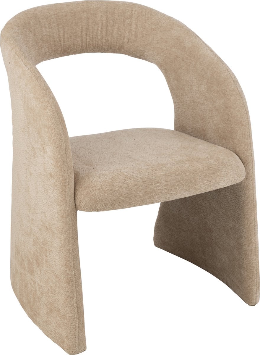 J-Line stoel Anise beige textiel