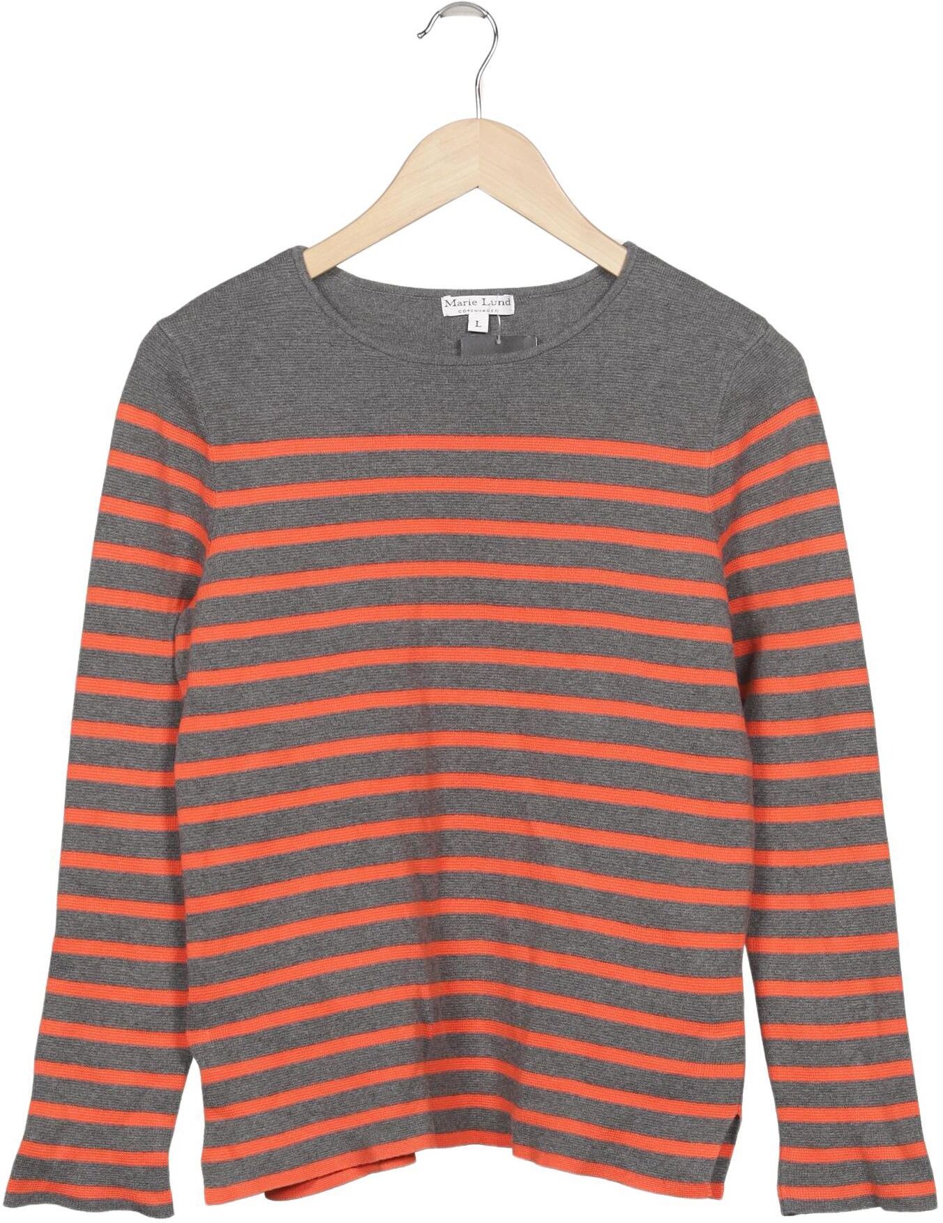 Marie Lund Damen Pullover, Mehrfarbig, Gr. L, Baumwolle - Second Hand