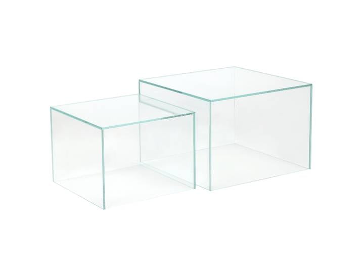 Quadro Couchtischset, Glas