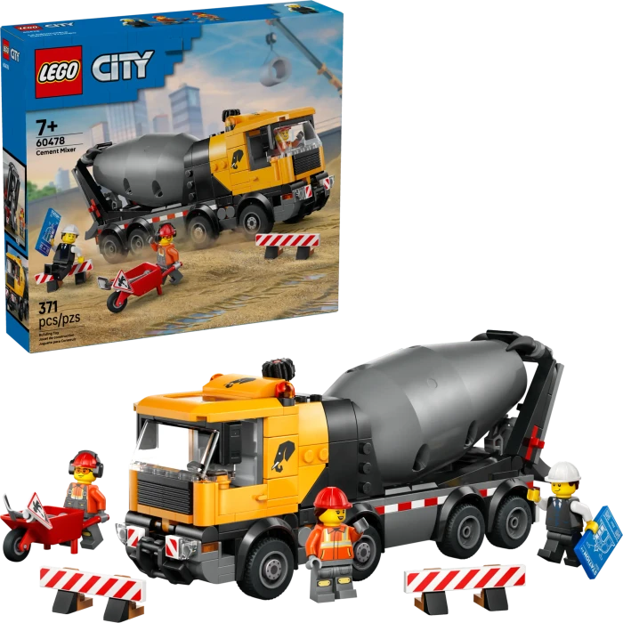 LEGO City 60478 Betonmischer