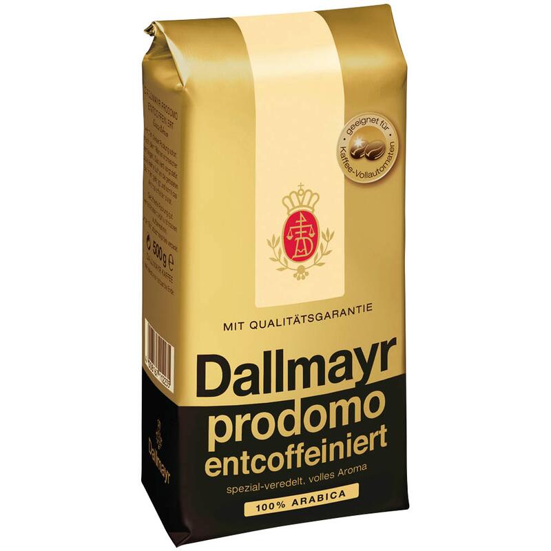 Dallmayr prodomo entkoffeiniert ganze Bohnen 500,0 g 10000622