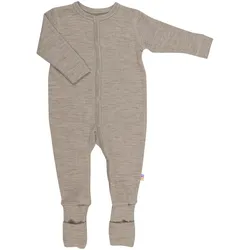 Joha Woll-Overall mit Klappfuß, beige, 80