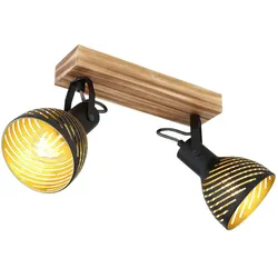 Globo Lighting Strahler   , braun , Maße (cm): B: 12,5 H: 25