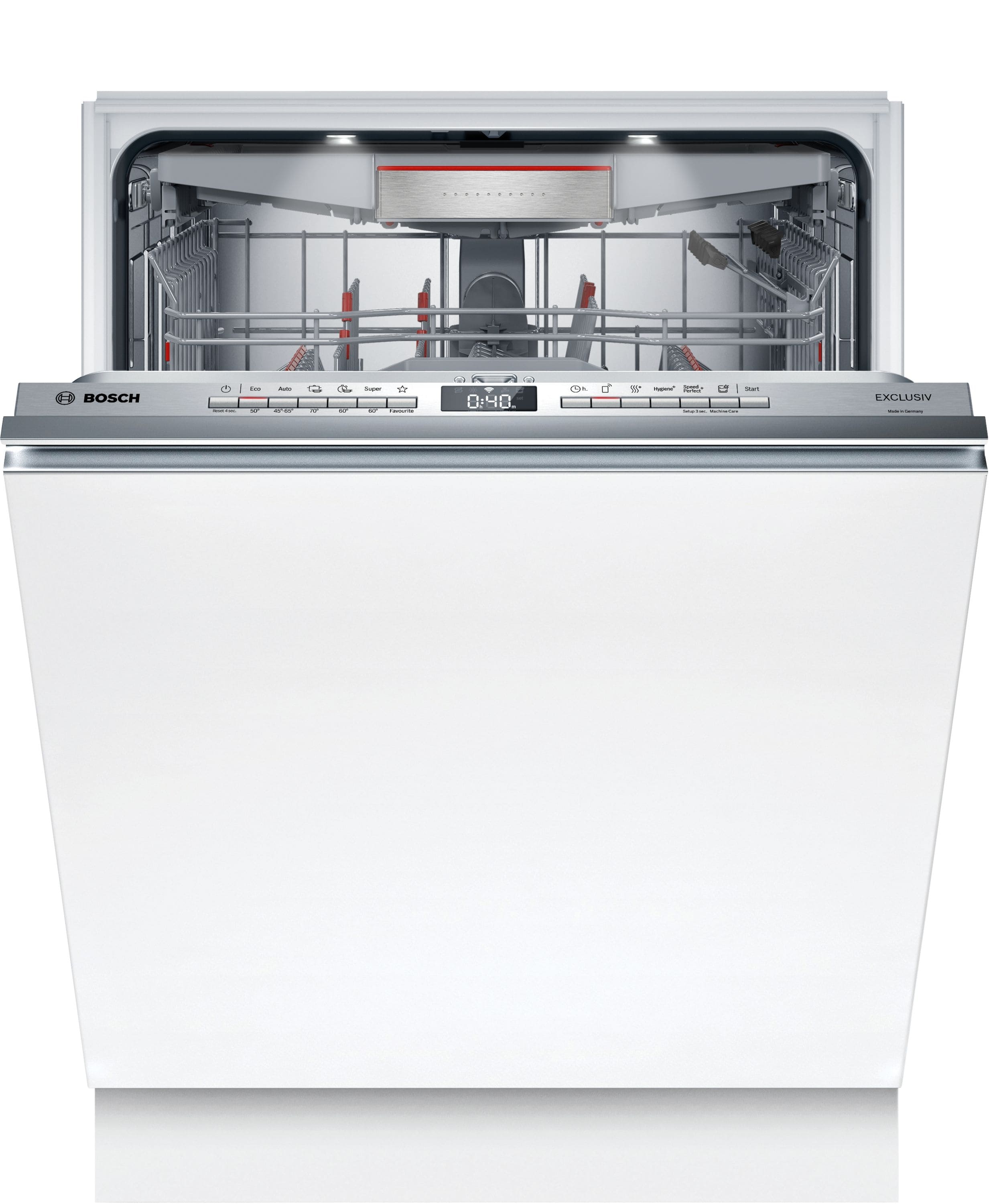 Bosch Serie 6 SBV6YCX0ME 60 cm Geschirrspüler vollintegriert (ohne Front) sehr leise 14 Maßgedecke aquaStop Funktion Zeolith jetzt zusätzlich 75¤ Cashback sichern*!