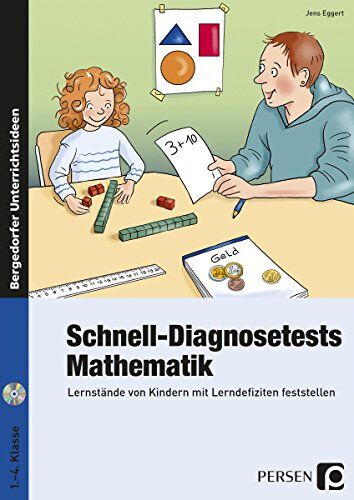 Jens Eggert - Schnell-Diagnosetests: Mathematik: Lernstände von Kindern mit Lerndefiziten feststellen (1. bis 4. Klasse) - Preis vom 09.10.2026 07:28:09 h