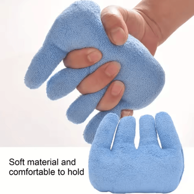 Inspire Curations Hand Rehabilitation Grip Cushion With Finger Separators Soft Support Therapy Grip For Recovery & Comfort Hand Rehabilitation Grip Cushion With Finger Separators Soft Support Therapy Grip For Recovery & Comfort