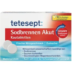 Tetesept Sodbrennen Akut Kautabletten