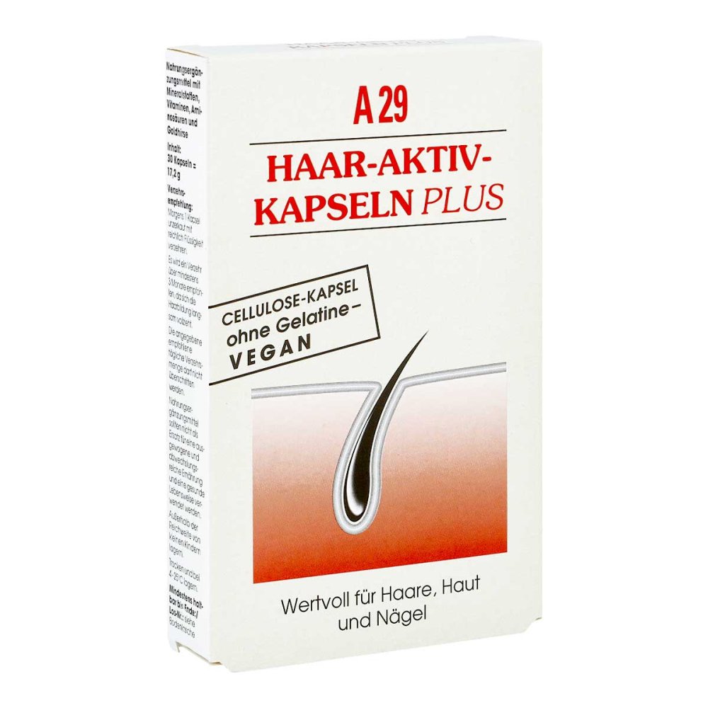 Alsitan GmbH A 29 Haar Aktiv Kapseln Plus 03243370