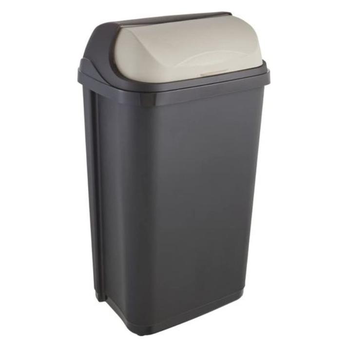 keeeper Abfallbeh"lter "rasmus", 50 Liter, graphite (50 l) (1045582600000)