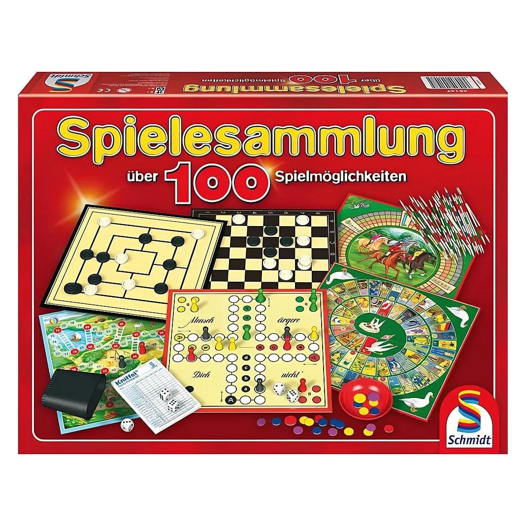 Schmidt Spiele Spielesammlung über 100 Spiele (2 - 6 Spieler) (4049147)