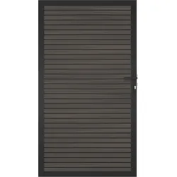 NewTechWood WPC Tor Modena UH66 - Silver Gray (Schwarz) - 100 x 180 cm