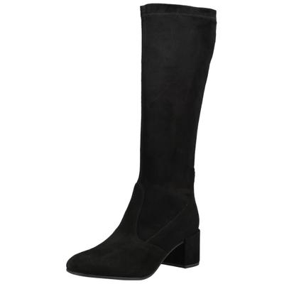 Stiefel HÖGL "Högl Stiefel Veloursleder", Damen, Gr. 41, schwarz, Veloursleder, Schuhe Stiefel