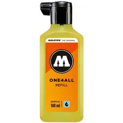 Feuerstein, Ersatzpatronen + Tintenfass, Nachfülltinte (Gelb, 180 ml)