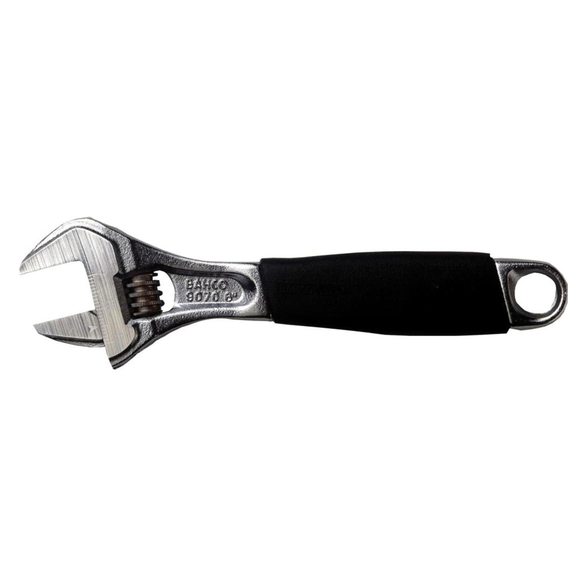 Bahco ERGO 31-mm-Rollgabelschlüssel mit Zentralmutter und Gummigriff, verchromt, 257 mm (31 mm) (9072 C)