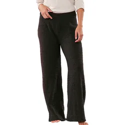 ELLENOR Plüsch-Loungewear-Hose für Damen