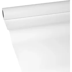 JUNOPAX Papiertischdecke weiß 50m x 1,00m, nass- und wischfest