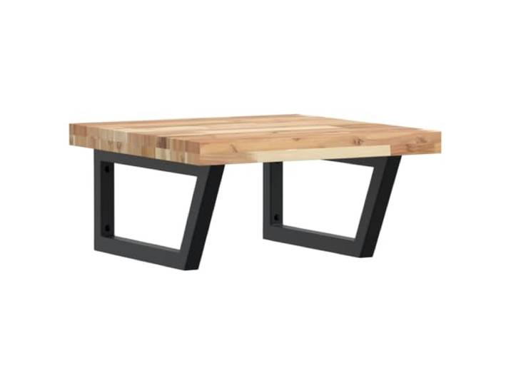 Heofavd Waschbeckenregal Akazie Massivholz Waschtisch Konsole 50x50cm