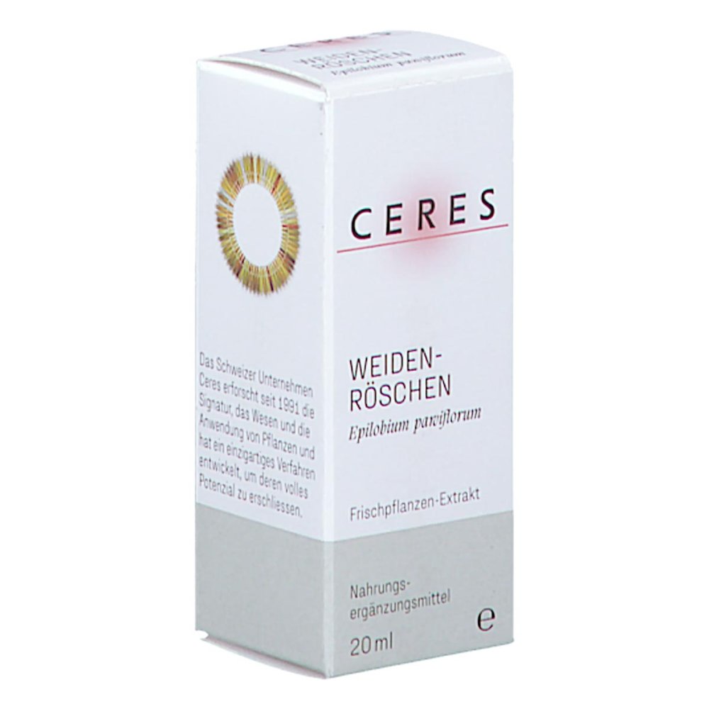 CERES Heilmittel GmbH Ceres Weidenröschen Epilobium Parviflorum Extr.tro 19209211