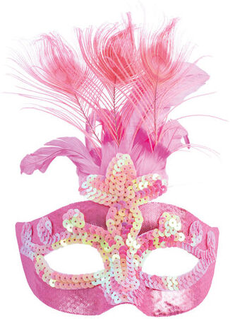 Maske "Flamingo", rosa