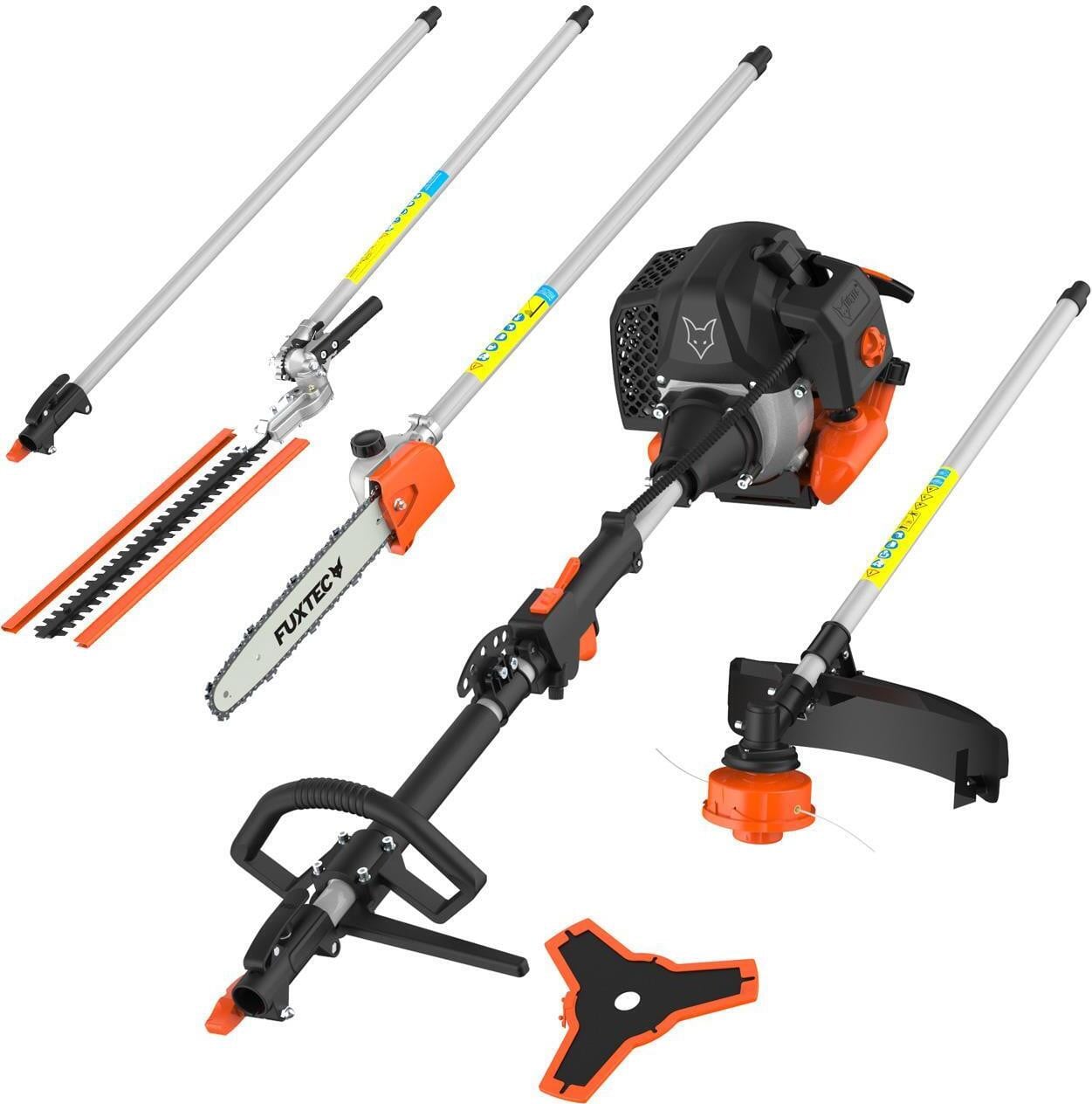 Fuxtec FX-MT152E 5-in-1 benzine multifunctionele tuingereedschap met 52ccm en 2-takt motor