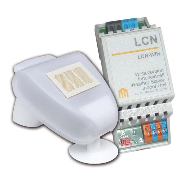 LCN Wetterstation WIH 3x Licht Temperatur Wind Uhr (30204)