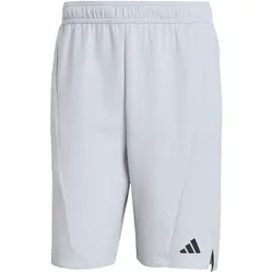 adidas Designed for Training Knit Trainingsshorts Herren JP0926 - halo silver 3XL/5"