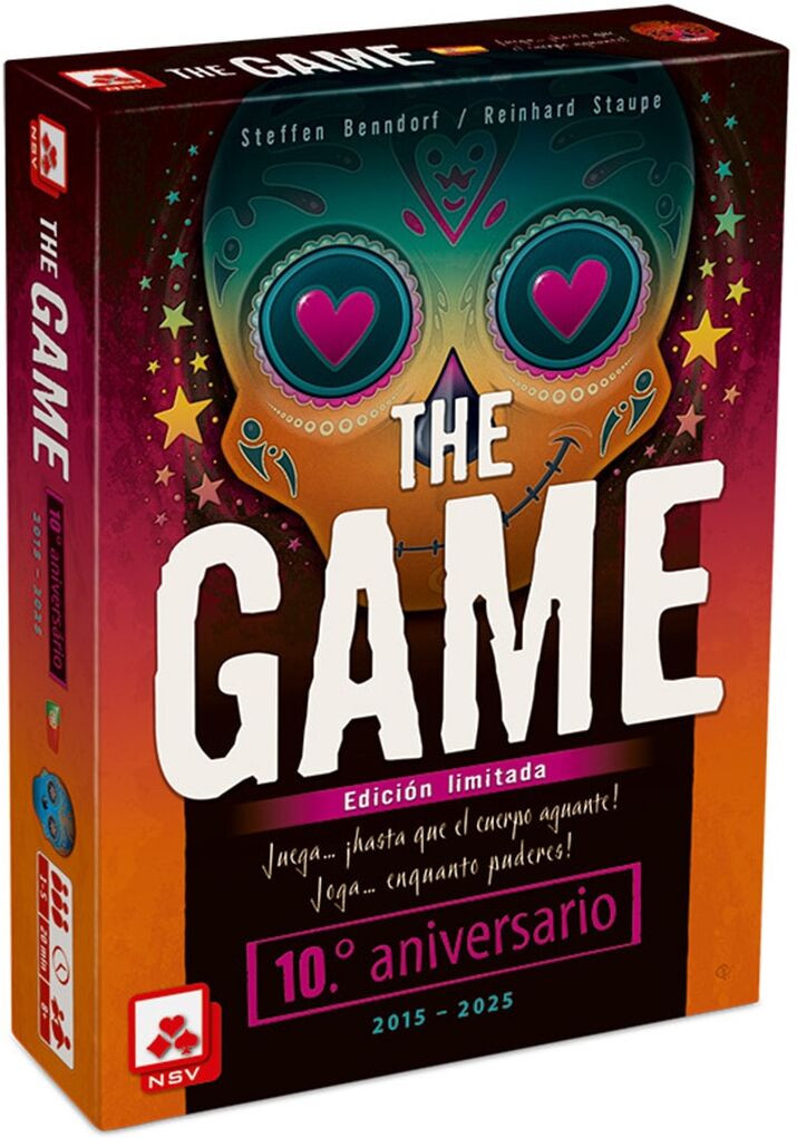 NSV Juego de Cartas Cooperativo The Game 10º Aniversario .