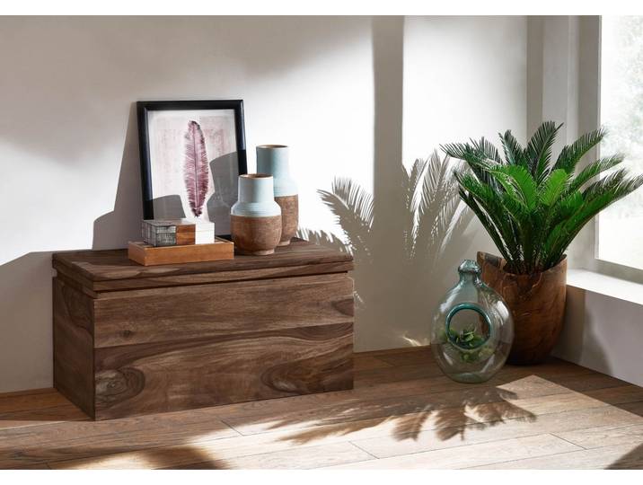 Coffre 80x40 Palissandre teinté Smoked cherry TORONTO #116