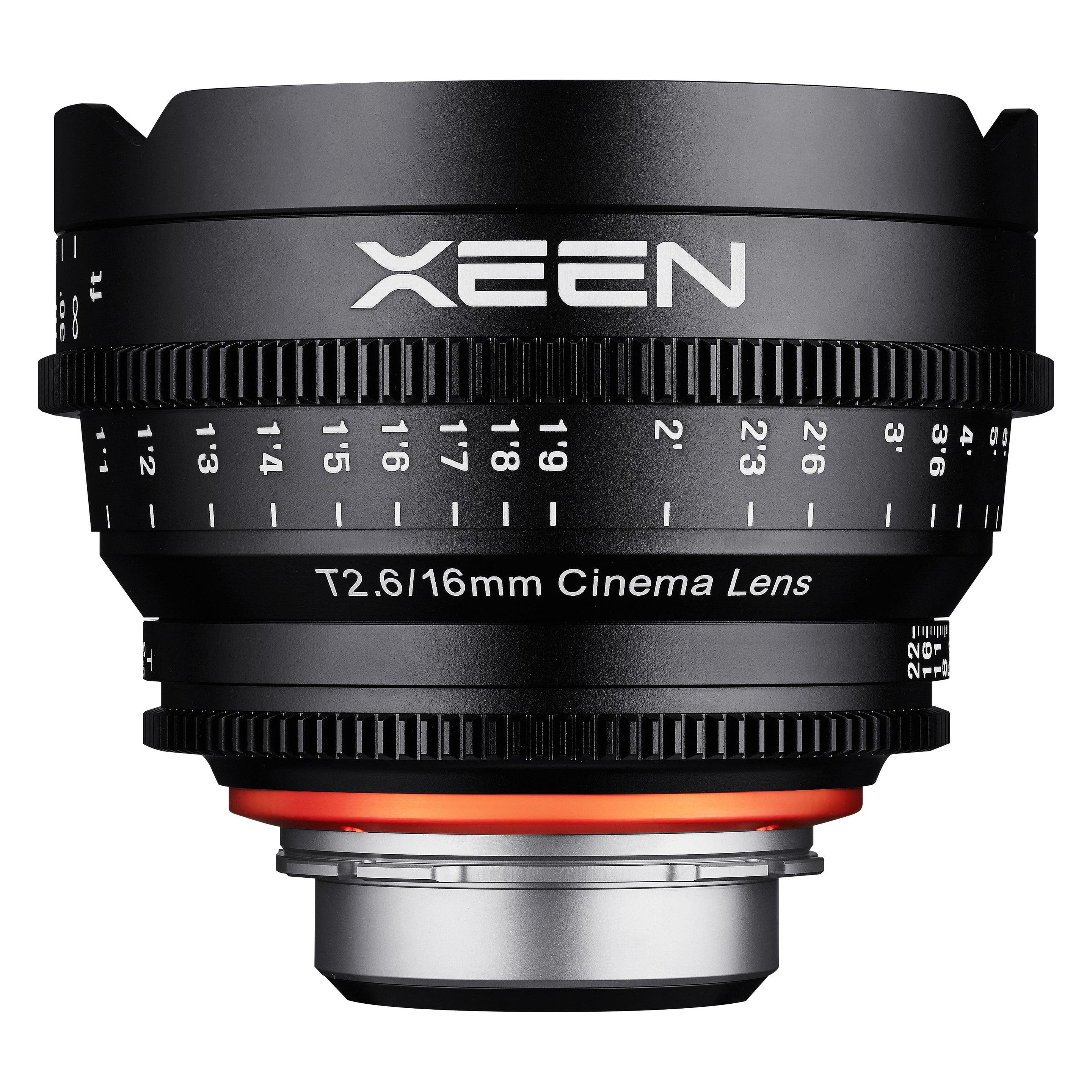 Samyang XEEN 16mm T2.6 FF CINE PL (Meter) (PL, Vollformat) (21598)
