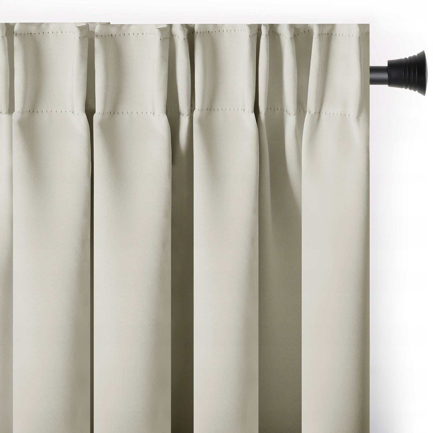 AmeliaHome Verduisterend Gordijn Beige Blackout 140x270 cm