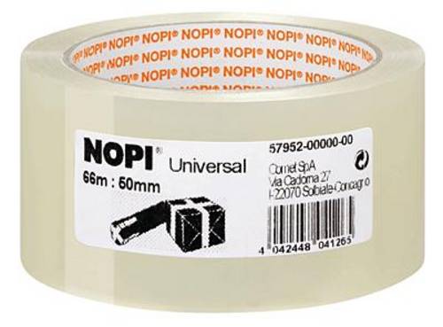 tesa NOPI Universal 66m 50mm transparent Multimedia-Technik Heften,Lochen,Kleben
