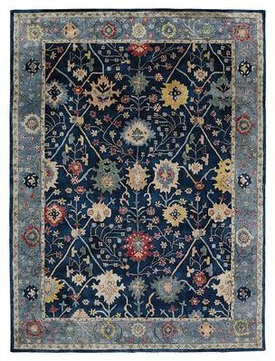 Kelsey Hand Tufted Rug - Navy, 3' x 5' - Ballard Designs