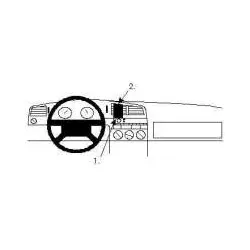 BRODIT 852034 ProClip - für VW Passat Baujahr 94-96 Halterung Konsole